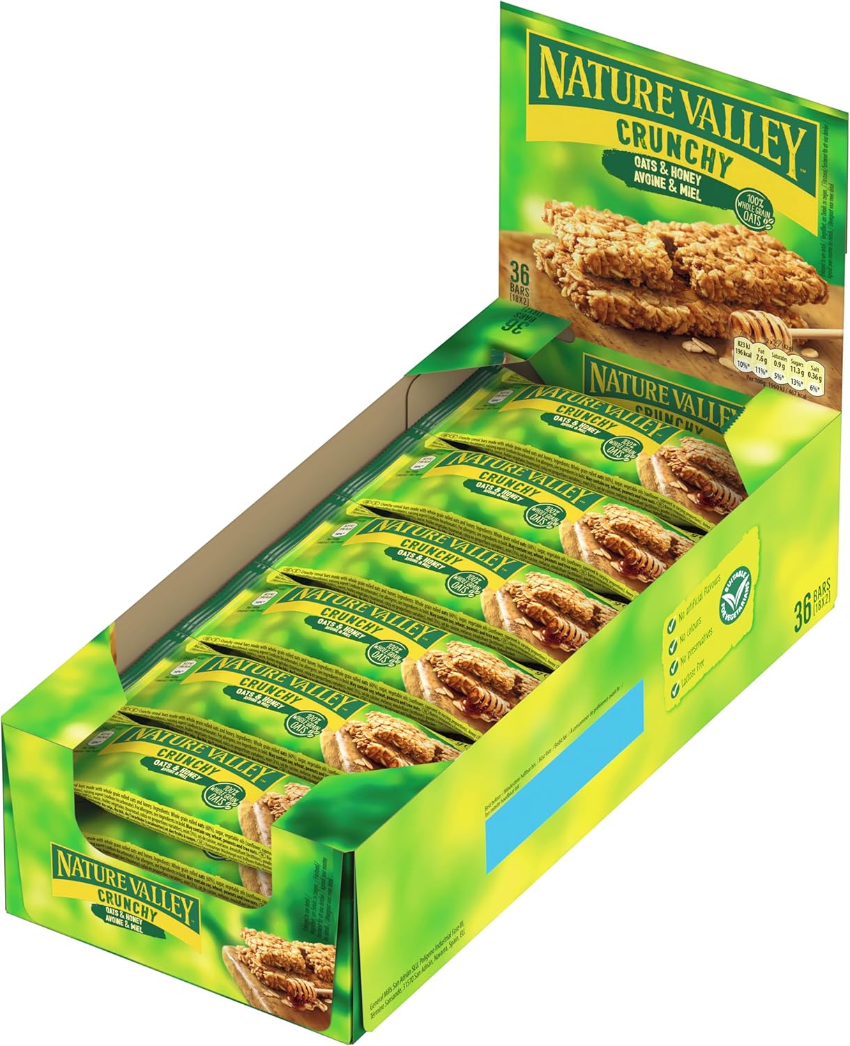 Nature Valley Crunchy Oats & Honey 18 x 42g (756g)