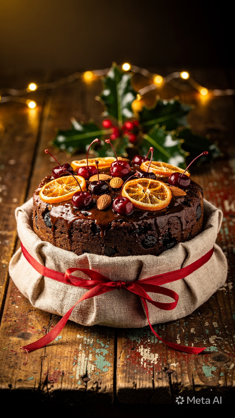 Boozy Christmas Cake — recipe by Nancy O'Sullivan